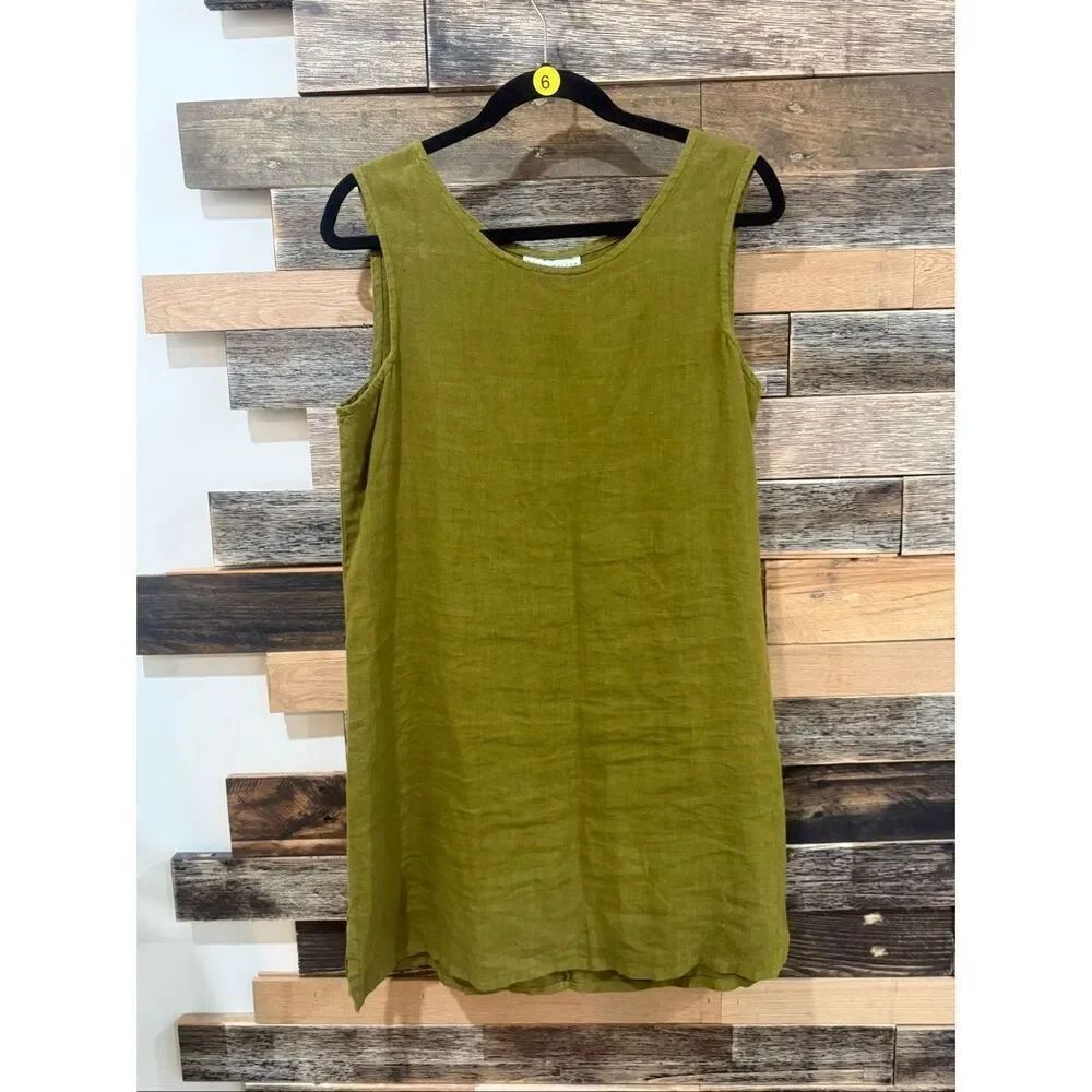 Bryn Walker lagenlook oversized linen tunic top size XS